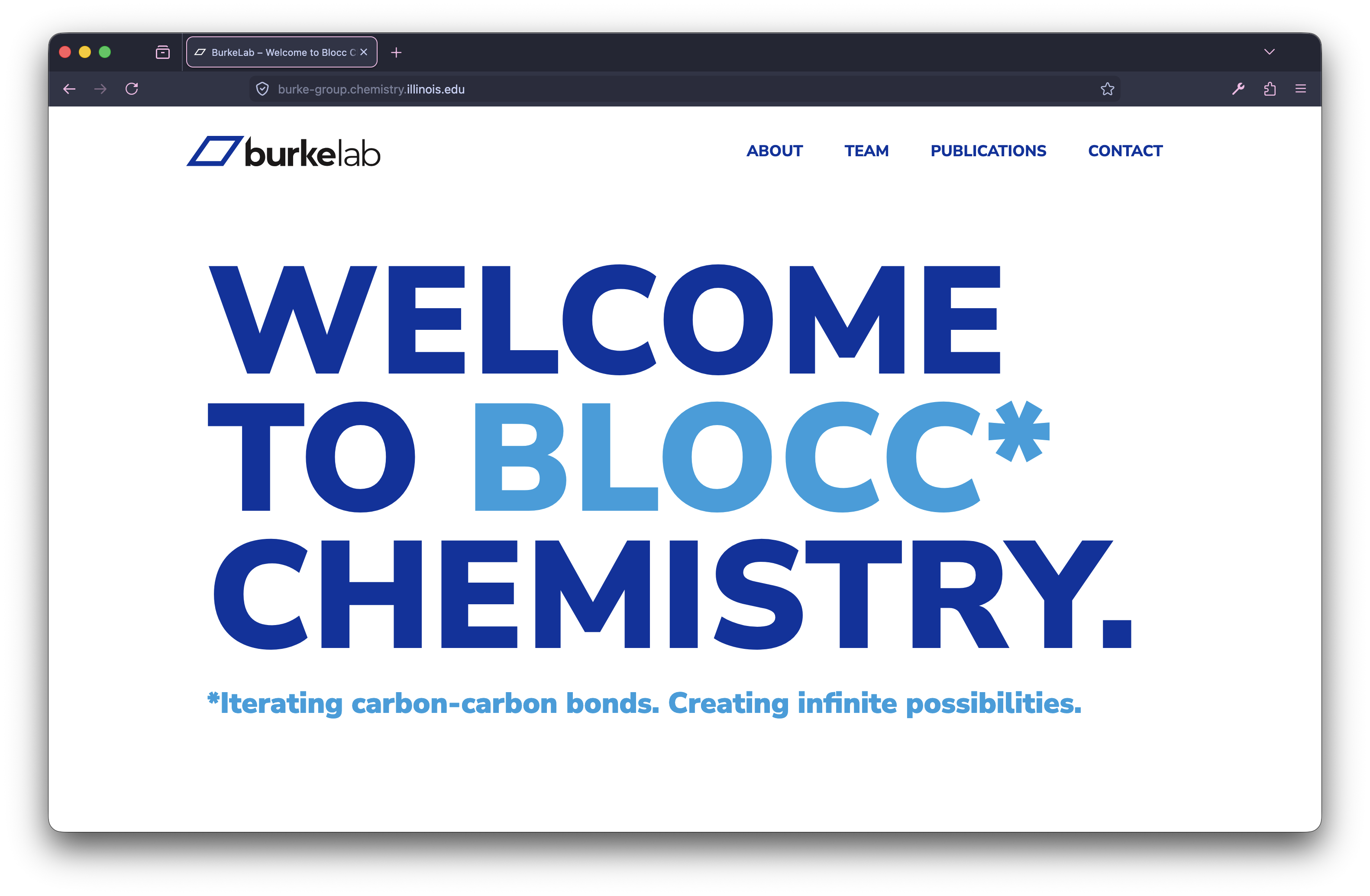 Burke Group Chemistry Lab